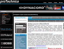 Tablet Screenshot of pro-technica.com